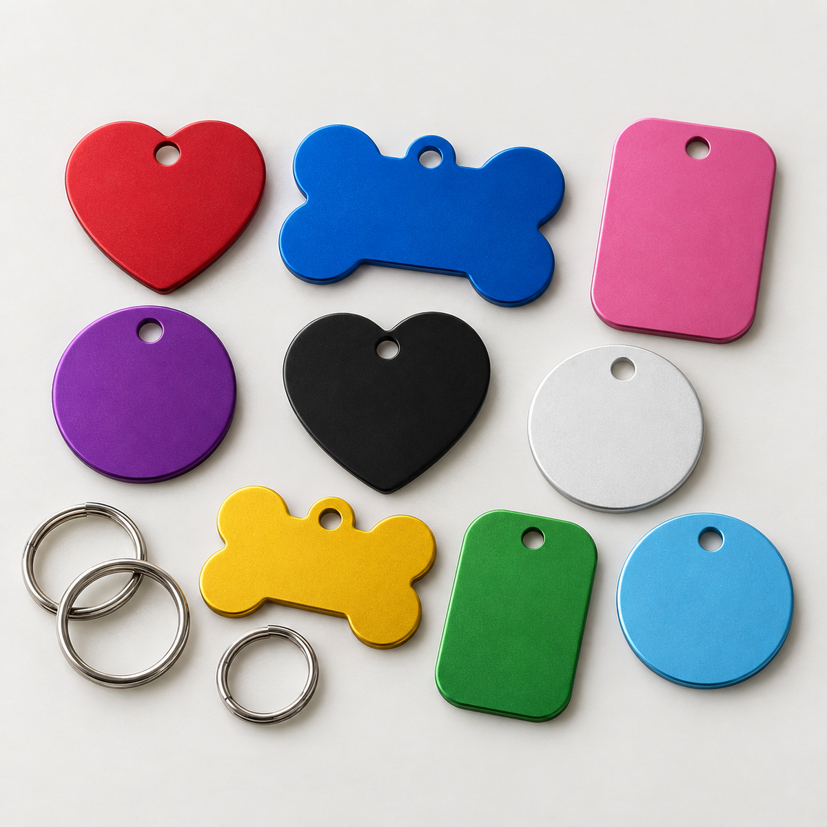 Personalized Aluminum Pet ID Tag
