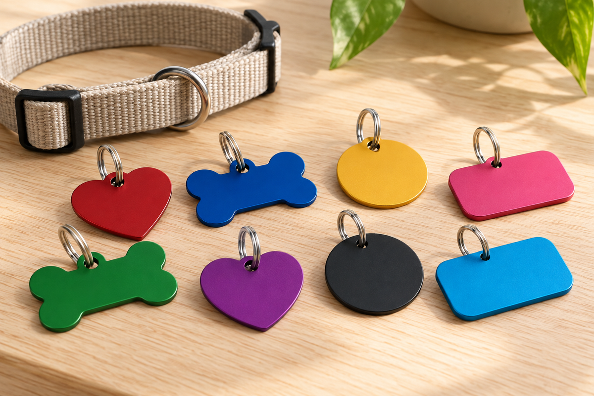 Personalized Aluminum Pet ID Tag